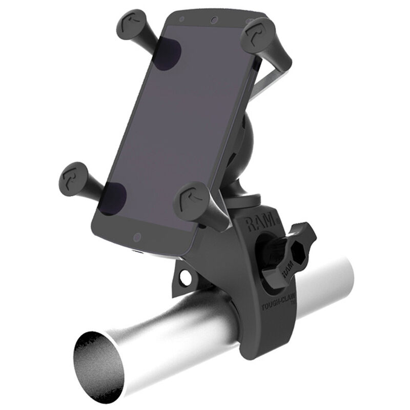 RAM Mount Tough-Claw Mount w/Universal X-Grip Phone Holder image number 1