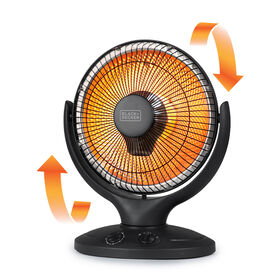 Black+Decker 800W Radiant Dish Heater