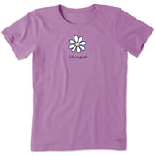 Life Is Good Women’s Daisy Vintage Crusher T-Shirt
