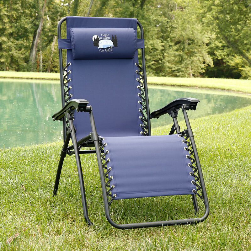 Home is Where You Park It Zero Gravity Recliner, Navy image number 7