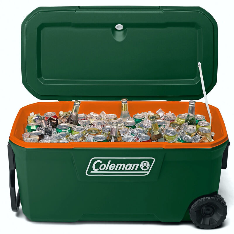 Coleman 316 Series 100-Quart Wheeled Cooler image number 3
