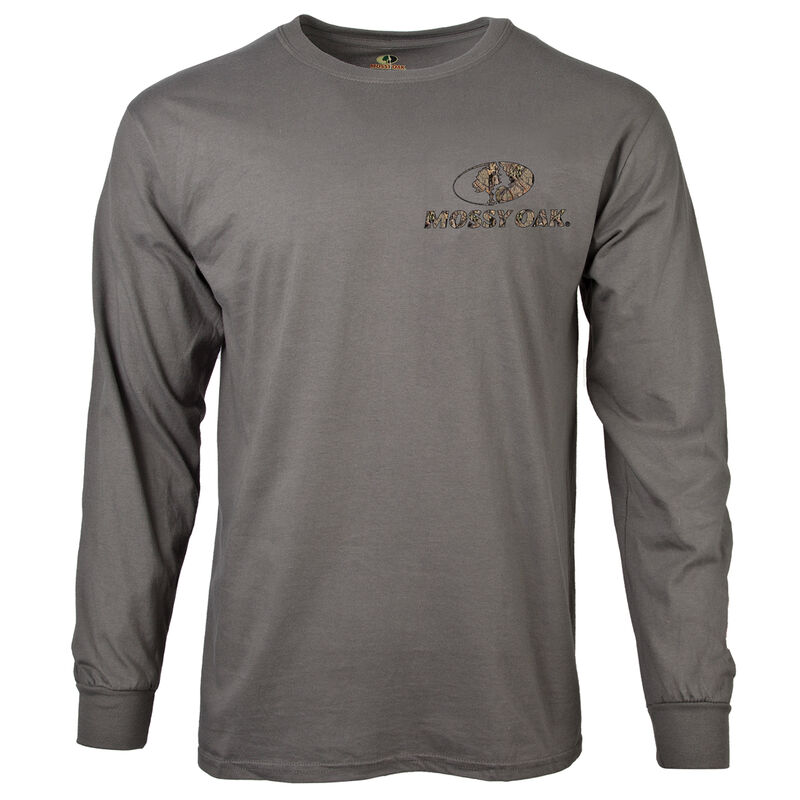 Mossy Oak Men's Classic Long Sleeve Tee image number 2