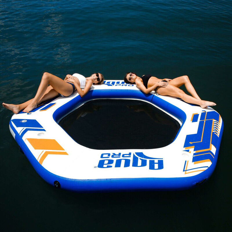 Aqua Leisure 10' Hex Dock Inflatable Island image number 4