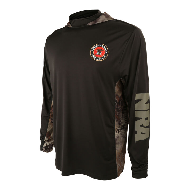 NRA Men&rsquo;s Performance Long-Sleeve Hooded Tee image number 1