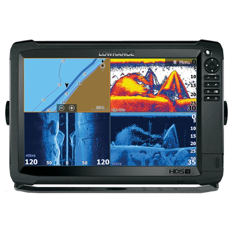 Lowrance HDS-12 Carbon Insight Sonar/GPS Combo image number 1
