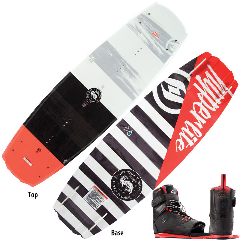 Hyperlite Franchise Wakeboard With Focus OT Bindings image number 1
