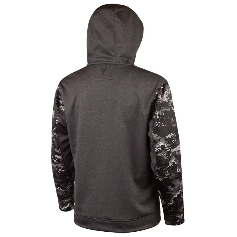 Huntworth Men's Heather Performance Fleece Pullover Hoodie image number 3