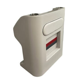 Horizon Manufacturing Premium Series Steering Console, Helm - Gray/Red/Charcoal