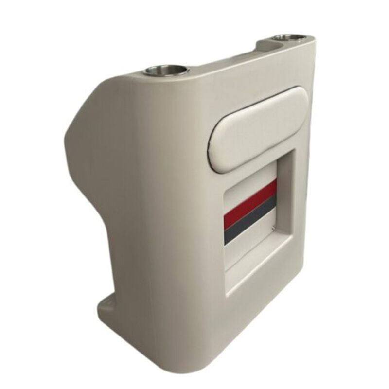 Horizon Manufacturing Premium Series Steering Console, Helm - Gray/Red/Charcoal image number 1