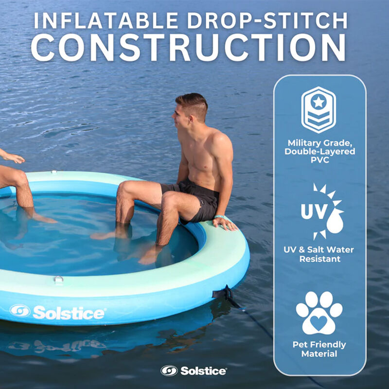 Solstice 8' Mesh Inflatable Hangout Island Ring image number 4