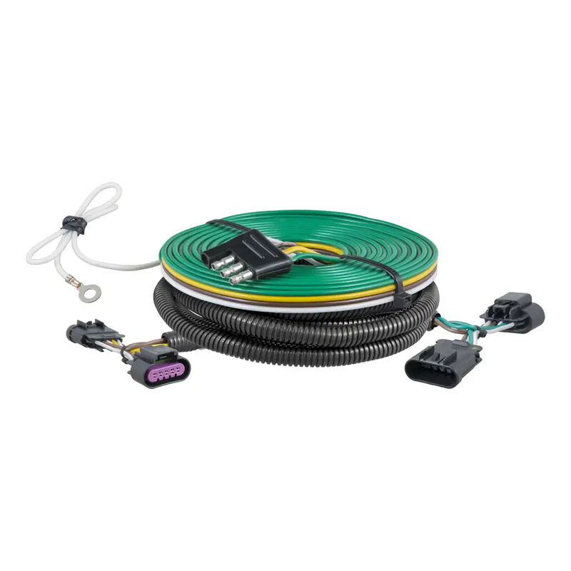 CURT 58927 Custom Towed-Vehicle RV Wiring Harness, Select Escalade, Suburban, Tahoe, Yukon, XL