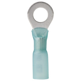 Ancor Heat Shrink Ring Terminals, 16-14 AWG, 1/4" Screw, 3-Pk.