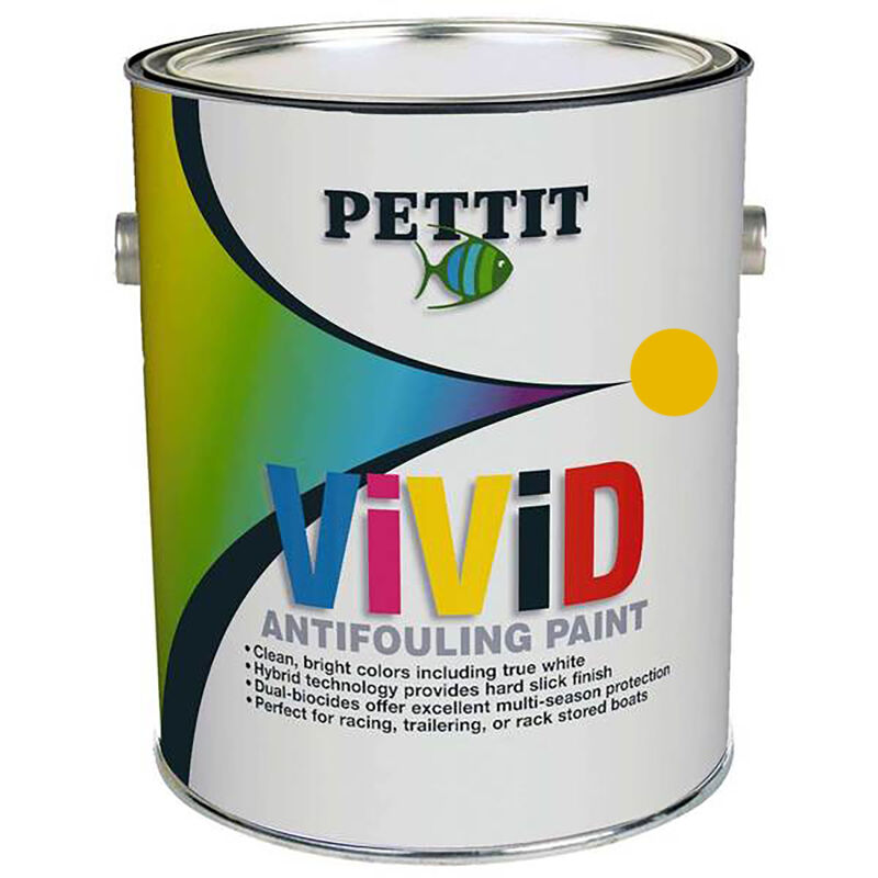 Pettit Vivid Yellow Paint, Quart image number 1