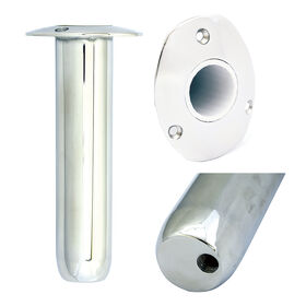 Tigress Oval Head Closed-Base 15&deg; Rod Holder, 9"L