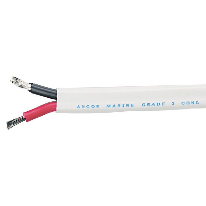 Ancor Flat Duplex Cable, 6/2 AWG, 50' image number 1
