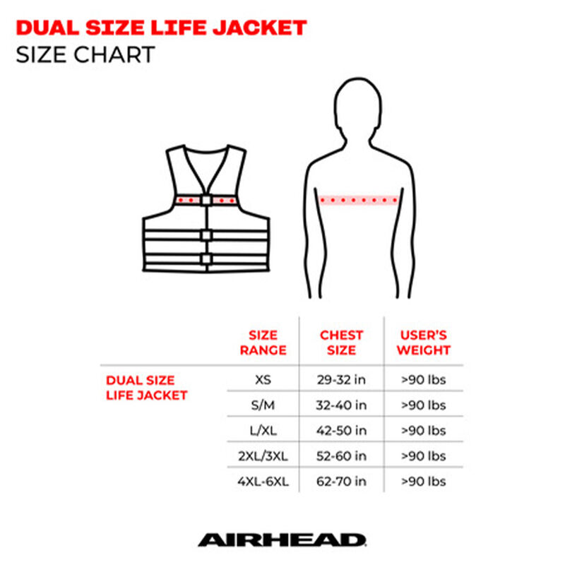 Airhead Adult Tropic Life Vest image number 3