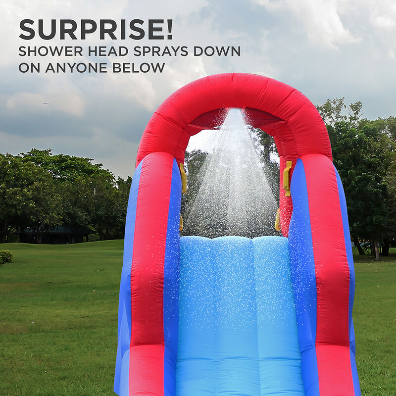 Sunny & Fun Inflatable Water Slide with Built-In Water Gun image number 4