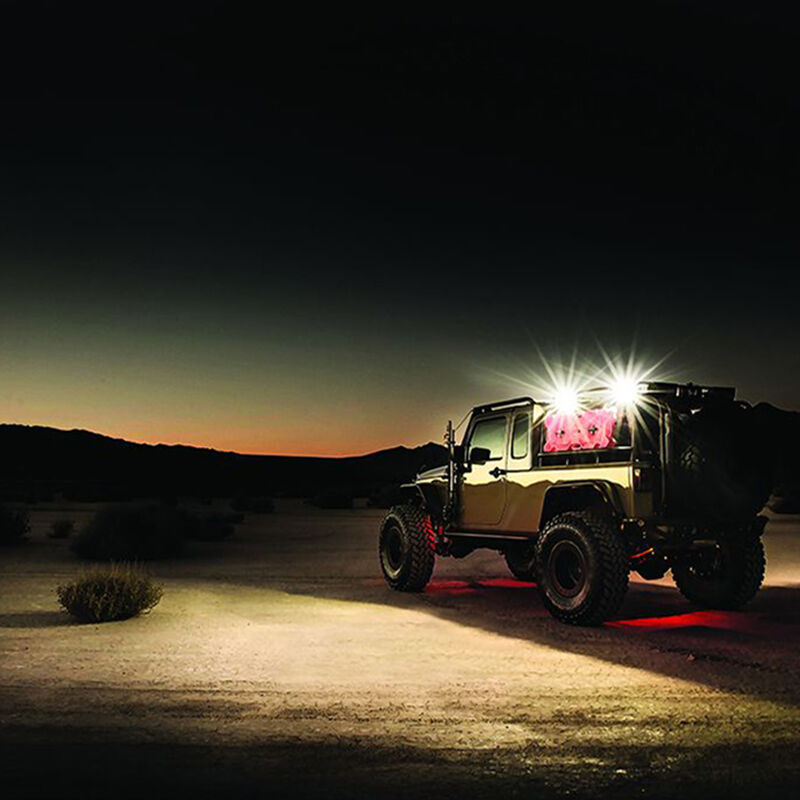 RIGID 2x10 115 Degree DC Scene Light Black - White LED image number 3