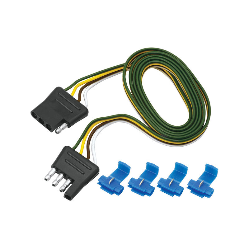Tow Ready Trailer/ Vehicle End 4 Flat Trailer Wiring Connector
