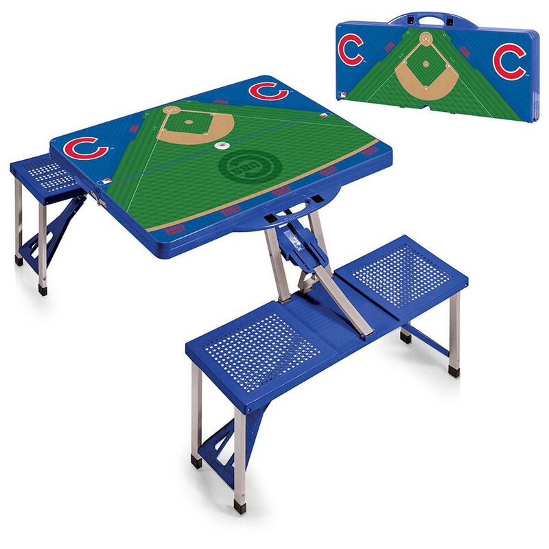 Chicago Cubs Portable Picnic Table image number 2