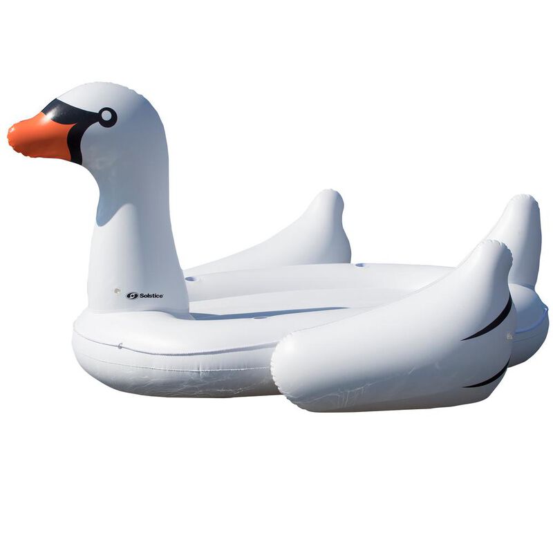 Swimline Biggest Giant Swan Inflatable Float image number 1