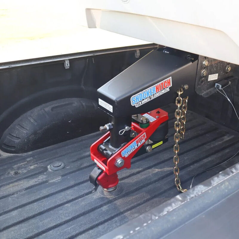 Shocker Hitch Quick Air 5th Wheel to Gooseneck Demco Coupler Conversion Kit, Fits Lippert 1621, 0719, Rhino Box, without Chain Kit image number 10
