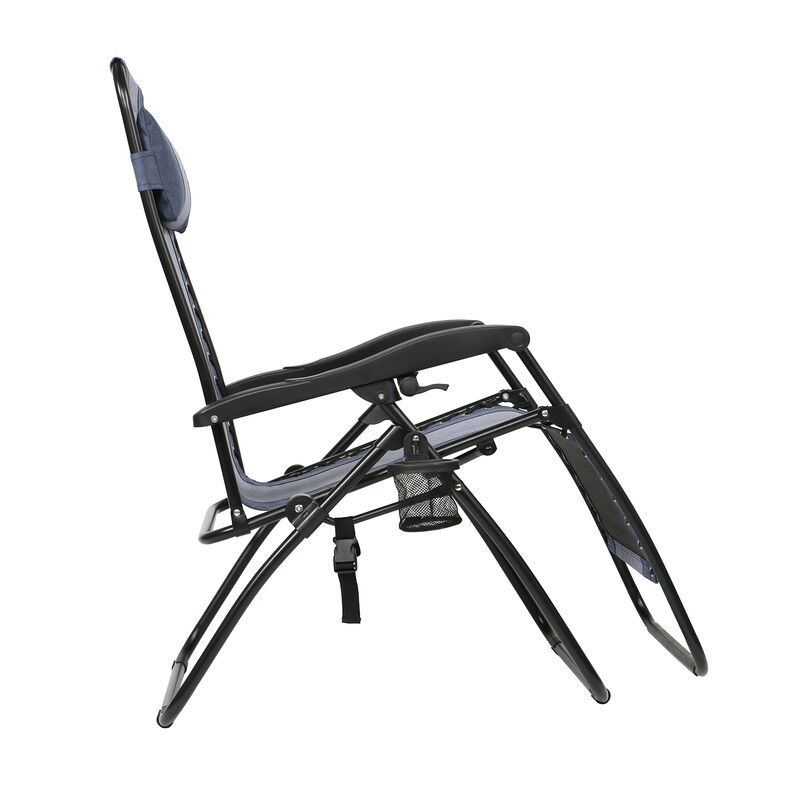 Zero Gravity Recliner, Denim image number 11