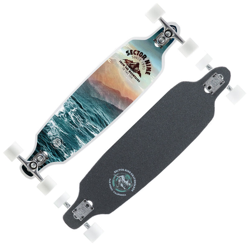 Sector 9 Sidewinder Series Fractal 36" Complete Longboard image number 1
