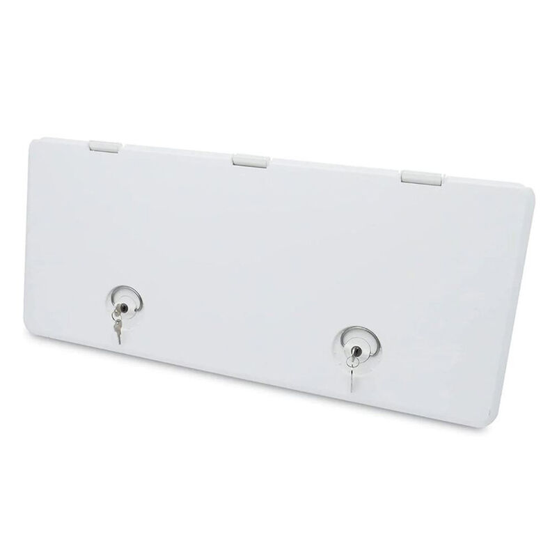 Sure-Seal 13" x 24" Access Hatch, Locking, Polar White image number 1
