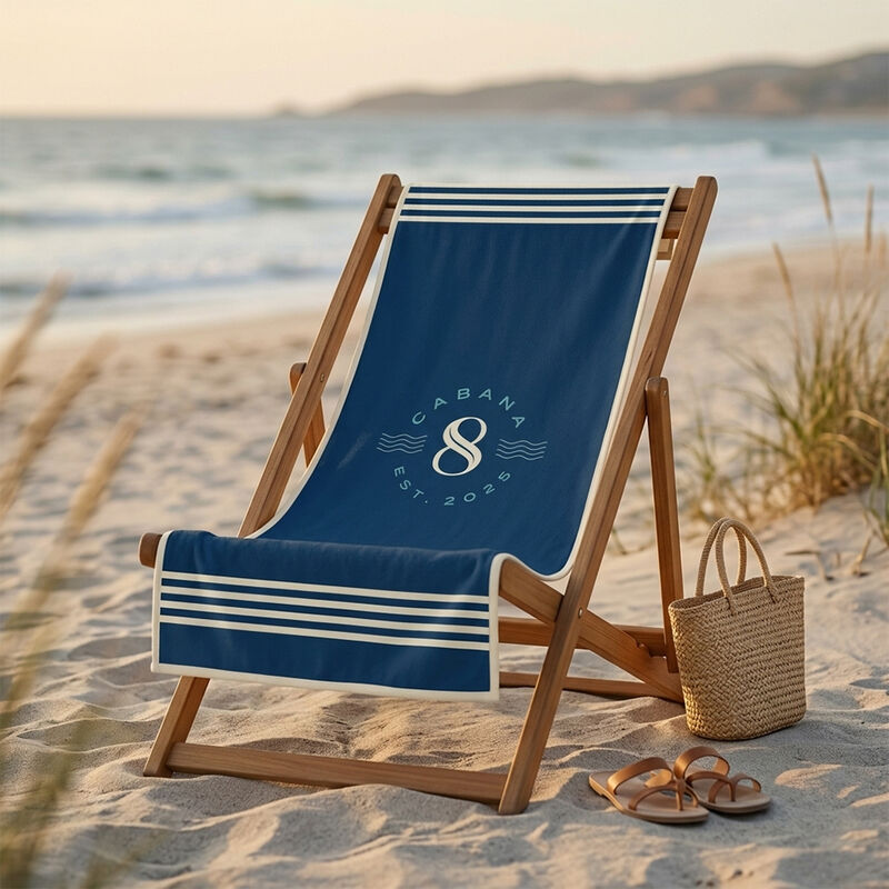 Cabana 8 Quick Dry Towel, Dark Blue image number 3