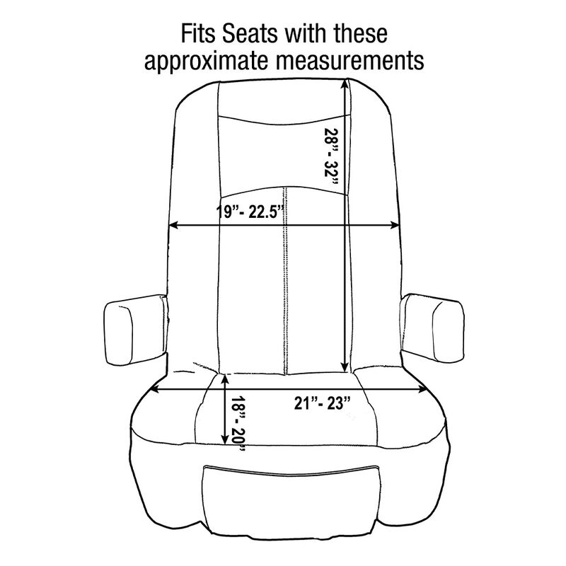 GripFit+ Premium Motorhome Seat Cover Double Pack image number 4