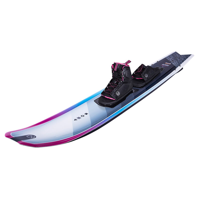 HO Hovercraft Pink w/ WMN Stance 110 ARTP Slalom Ski Combo image number 1
