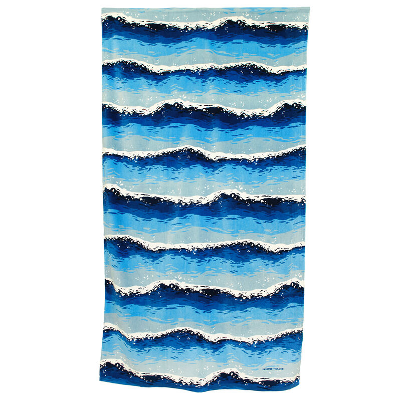 Printed Village Beach Towel image number 30