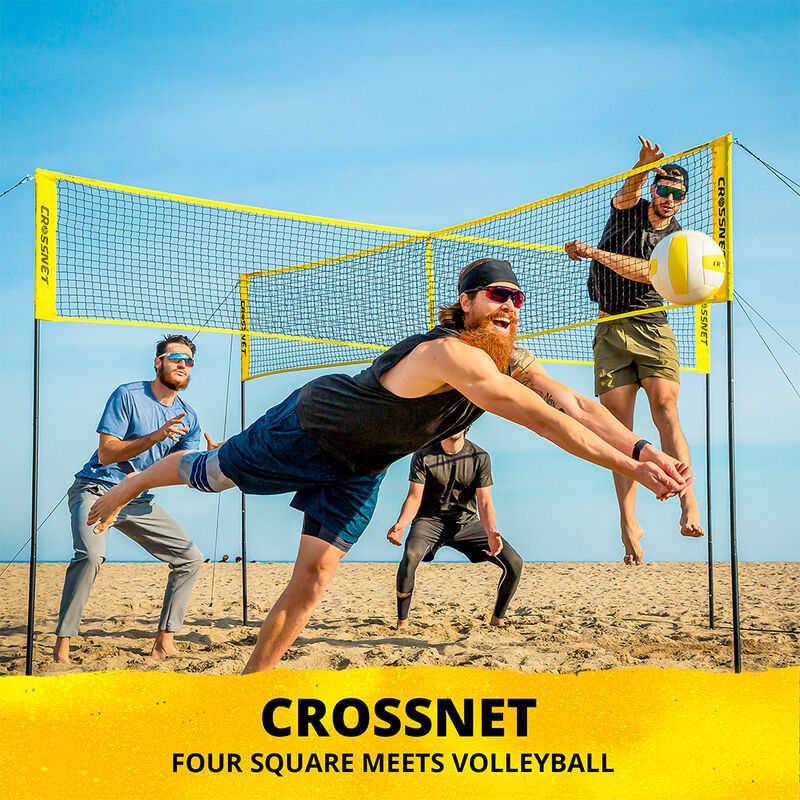 Crossnet Four Square Volleyball Game image number 4