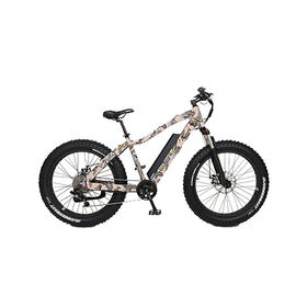 QuietKat Ranger 750-watt Electric Mountain Bike 19", Camo