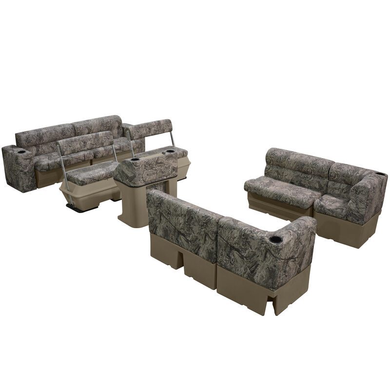 Toonmate Scout Series Premium Pontoon Furniture Traditional Package image number 1