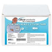 Dicor Coating-Ready Cover Tape, 50'L x 4&quot;W