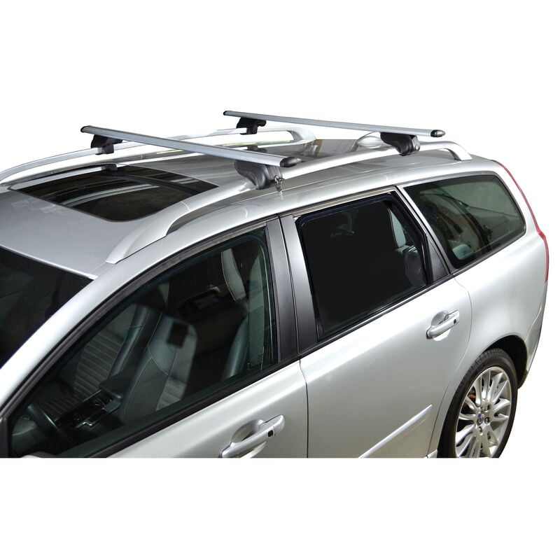 Malone AirFlow2 Roof Rack with Aero Crossbars for Raised, Factory Side Rails, 65" image number 2