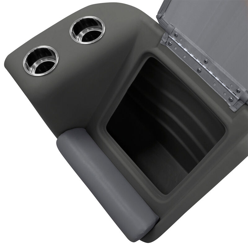 Wise Premier Pontoon Boat Seat Lean-Back Lounge, Left Side image number 3