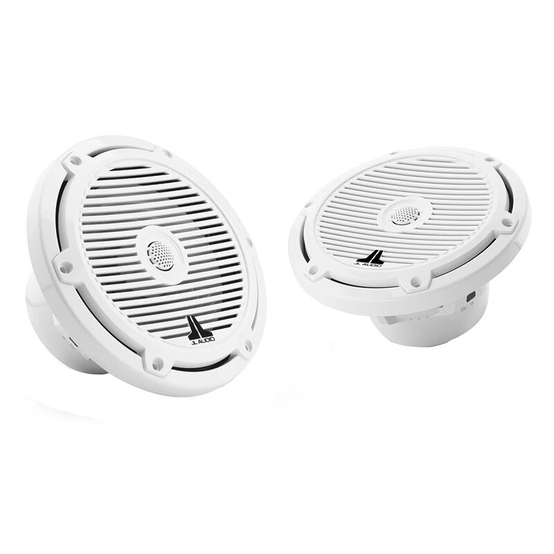 JL Audio M3 Series 7.7" Marine Coaxial Speakers w/ Gloss White Classic Grilles