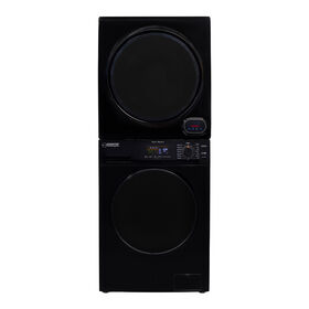 Equator Stackable EW 826 Washer + ED 866 DL Dryer Set in Black