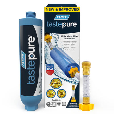 Camco TastePURE KDF/Carbon RV Water Filter