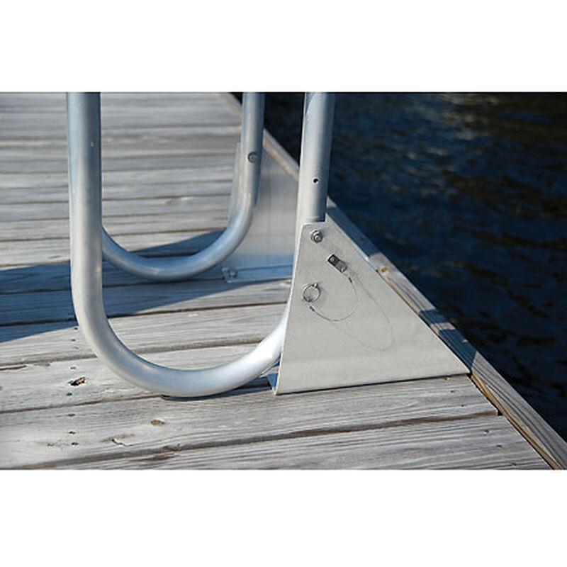 International Dock Flip-Up Dock Ladder, 3-Step image number 8