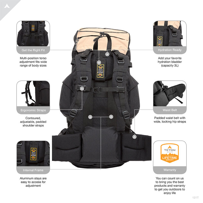 Teton Sports Scout 3400 Backpack image number 1