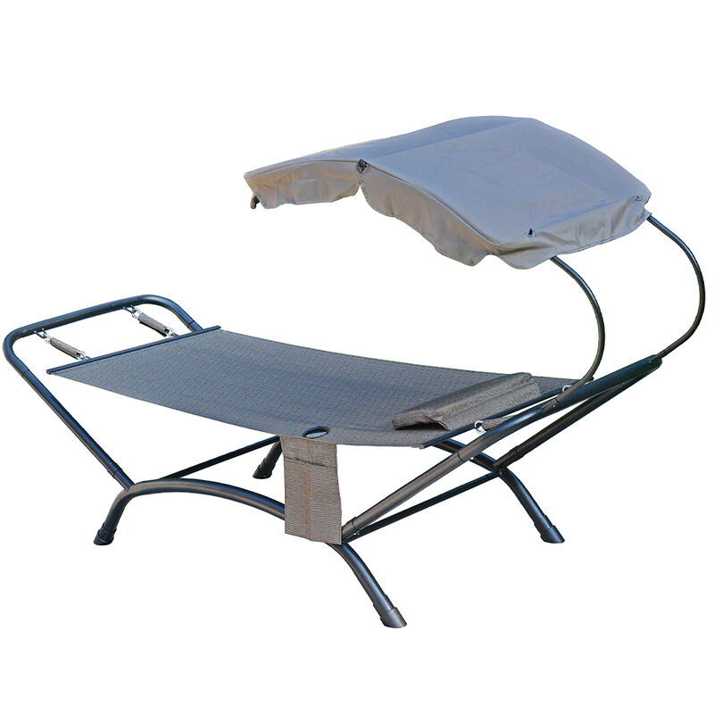 Algoma Deluxe Lounge Hammock with Canopy image number 2