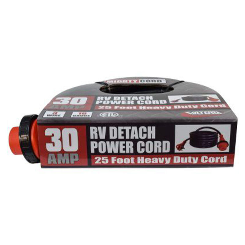 Valterra 30A Detachable RV Power Cord with Handle, 25' image number 3