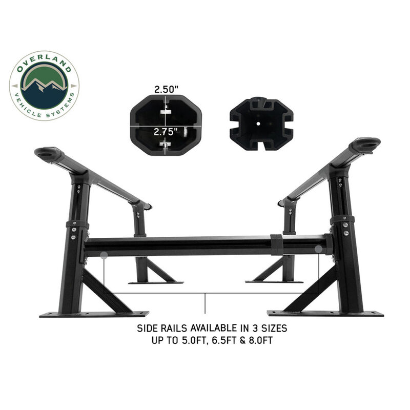 Overland Vehicle Systems Freedom Rack, 5.0' Truck Bed image number 3