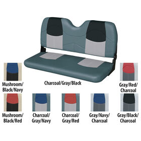 Wise Blast-Off Tour Series 42" Wide Center Buddy Folding Bench Seat