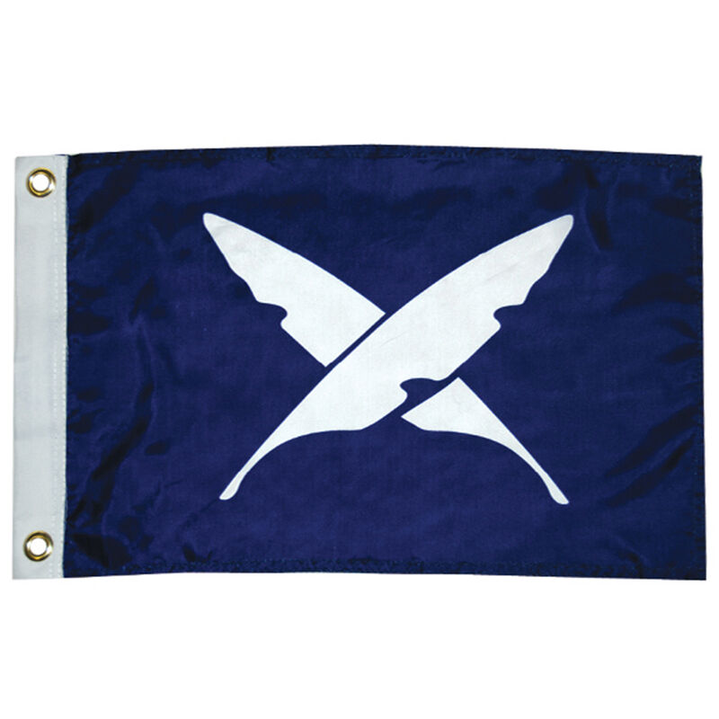Nautical Officer Flag, 12" x 18" image number 6