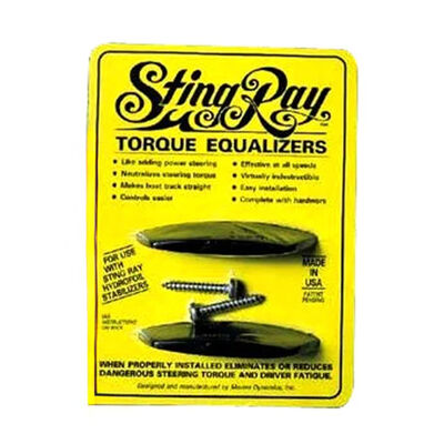 Sting Ray Hydrofoil Stabilizer Torque Equalizers